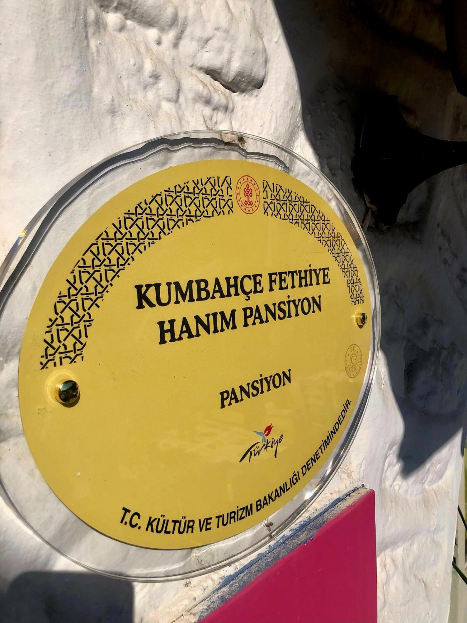 Kumbahce Fethiye Hanim Pansiyon Bodrum Extérieur photo